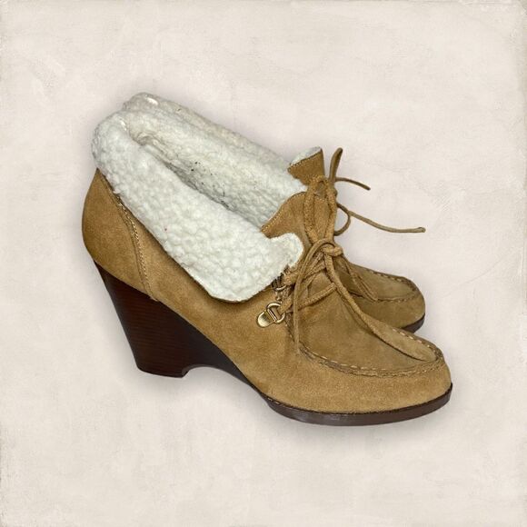 Michael Kors Wedge Bootie - Picture 1 of 7